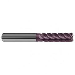 5/16" Dia. - 3-1/4" OAL - 5 FL Variable Helix Firex Carbide End Mill - Industrial Tool & Supply