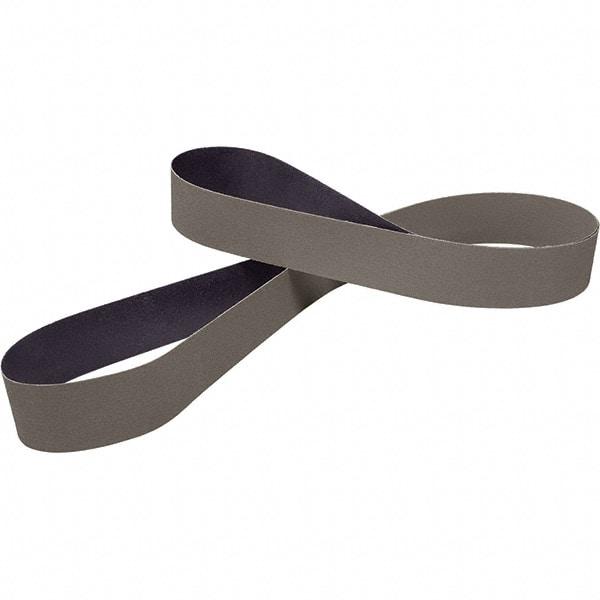 3M - 3" Wide x 132" OAL, A45 Grit, Aluminum Oxide Abrasive Belt - Aluminum Oxide, Coated, Cloth Backing, Dry, Series 237AA - Industrial Tool & Supply