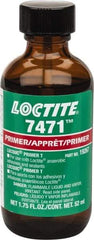 Loctite - 1.75 Fluid Ounce Bottle, Amber, Liquid Primer - Series 7471 - Industrial Tool & Supply