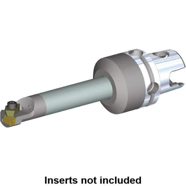 Kennametal - NG2L Insert, 110mm Head Length, Modular Grooving Cutting Unit Head - Right Hand Cut, System Size KM40, Through Coolant, Series Top Notch - Industrial Tool & Supply