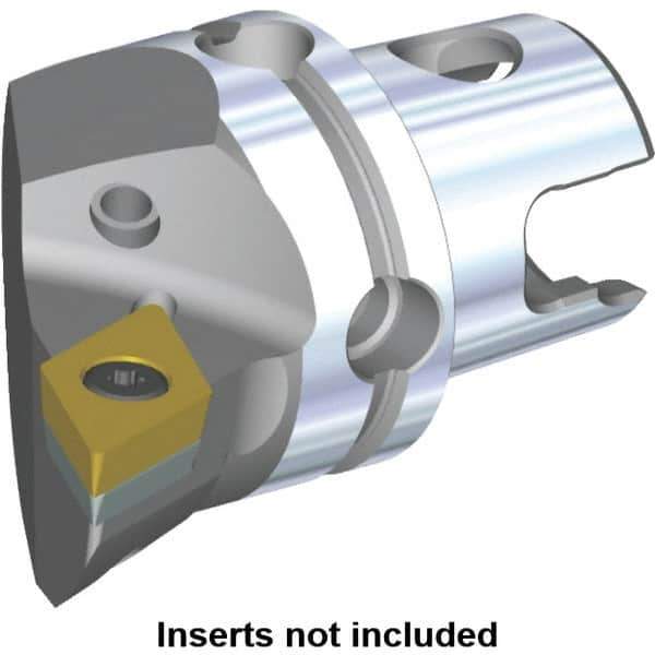 Kennametal - Left Hand Cut, Size KM40, DC.. Insert Compatiblity, Internal or External Modular Turning & Profiling Cutting Unit Head - 27mm Ctr to Cutting Edge, 40mm Head Length, Through Coolant, Series S-Clamping - Industrial Tool & Supply