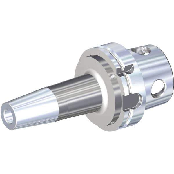Kennametal - 32mm Hole Diam, KM4X100 Modular Connection Shrink Fit Tool Holder & Adapter - 120mm Projection, 44mm Nose Diam, 51mm Clamping Depth, 15,000 RPM, Through Coolant - Exact Industrial Supply