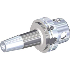 Kennametal - 1" Hole Diam, KM4X100 Modular Connection Shrink Fit Tool Holder & Adapter - 6.3" Projection, 1.73" Nose Diam, 1.85" Clamping Depth, 15,000 RPM, Through Coolant - Exact Industrial Supply