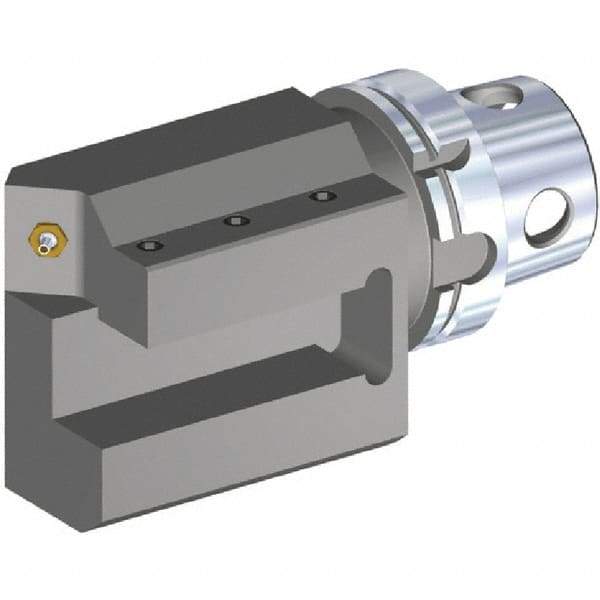 Kennametal - Left Hand Cut, Size KM4X100, Modular Turning & Profiling Cutting Unit Head - 180mm Head Length, Through Coolant - Industrial Tool & Supply