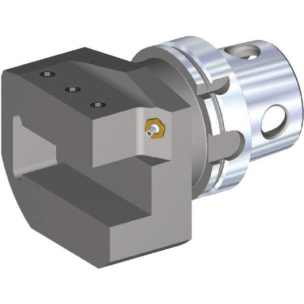 Kennametal - Right Hand Cut, Size KM4X100, Modular Turning & Profiling Cutting Unit Head - 108mm Head Length, Through Coolant - Industrial Tool & Supply