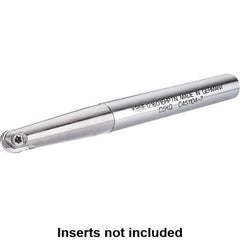 Kennametal - 16mm Cut Diam, 8mm Max Depth of Cut, 20mm Shank Diam, 175mm OAL, Indexable Ball Nose End Mill - 90mm Head Length, Straight Shank, KDMB Toolholder, KDMB 16.. Insert - Industrial Tool & Supply