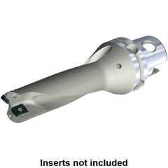 Kennametal - 57mm Max Drill Depth, 3xD, 19mm Diam, Indexable Insert Drill - KM40 Modular Connection Shank - Industrial Tool & Supply