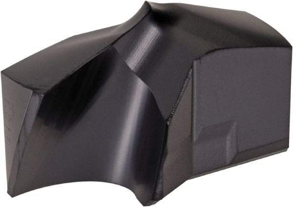 Kennametal - Series KSEM Plus, 25.67mm Diam Grade KCPM45 140° Replaceable Drill Tip - Carbide, TiAlN Finish, 5 Seat Size - Industrial Tool & Supply