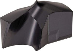 Kennametal - Series KSEM Plus, 25.67mm Diam Grade KCPM45 140° Replaceable Drill Tip - Carbide, TiAlN Finish, 5 Seat Size - Industrial Tool & Supply