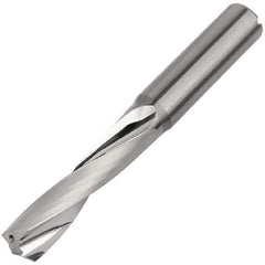 Kennametal - 4.83mm 155° Solid Carbide Jobber Drill - Bright Finish, Right Hand Cut, Spiral Flute, Straight Shank, 66mm OAL, Standard Point - Industrial Tool & Supply