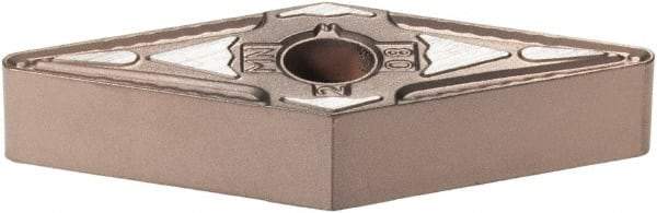 Kennametal - VNMG332 MN Grade KCP10B Carbide Turning Insert - TiCN/Al2O3/TiOCN Finish, 35° Diamond, 3/8" Inscr Circle, 3/16" Thick, 1/32" Corner Radius - Industrial Tool & Supply