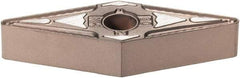 Kennametal - VNMG332 MN Grade KCP10B Carbide Turning Insert - TiCN/Al2O3/TiOCN Finish, 35° Diamond, 3/8" Inscr Circle, 3/16" Thick, 1/32" Corner Radius - Industrial Tool & Supply