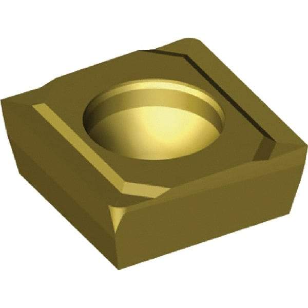 Kennametal - SPHX090308 R21 Grade KCPK10 Carbide Indexable Drill Insert - TiCN/Al2O3 Finish, Square, 3/8" Inscribed Circle - Industrial Tool & Supply