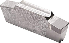 Seco - 160404LCGN LF Grade CBN010, 4mm Cutting Width PCBN Grooving Insert - 2.5mm Max Depth of Cut, Neutral, 0.4mm Corner Radius, Uncoated - Industrial Tool & Supply