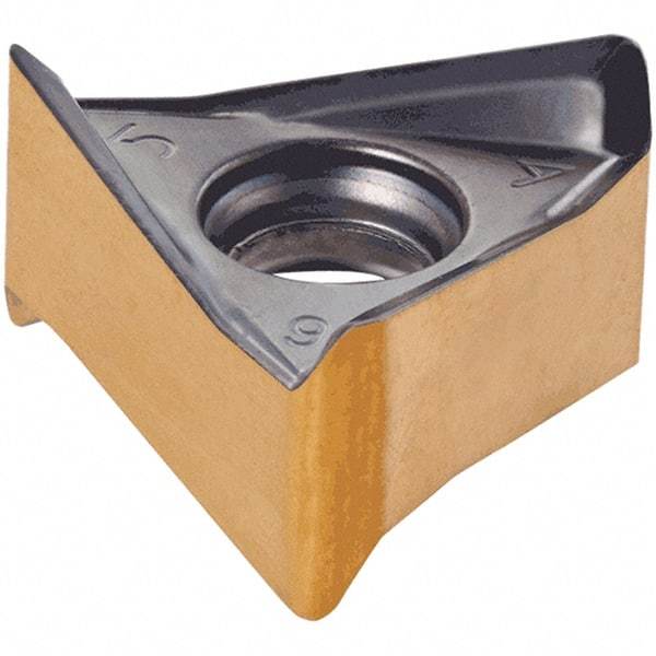 Iscar - H690 TNKX160610 PNTR Grade IC845 Carbide Milling Insert - AlTiN Finish, 10mm Thick, 12mm Inscribed Circle, 1mm Corner Radius - Industrial Tool & Supply