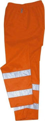 Ergodyne - Size M, Orange, Rain Pants - 1 Pocket - Industrial Tool & Supply