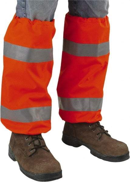 Ergodyne - Size Universal Polyester High-Visibility Leggings - No Pockets, Orange, Hazardous Protection 0 - Industrial Tool & Supply