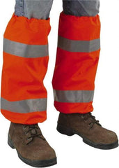 Ergodyne - Size Universal Polyester High-Visibility Leggings - No Pockets, Orange, Hazardous Protection 0 - Industrial Tool & Supply