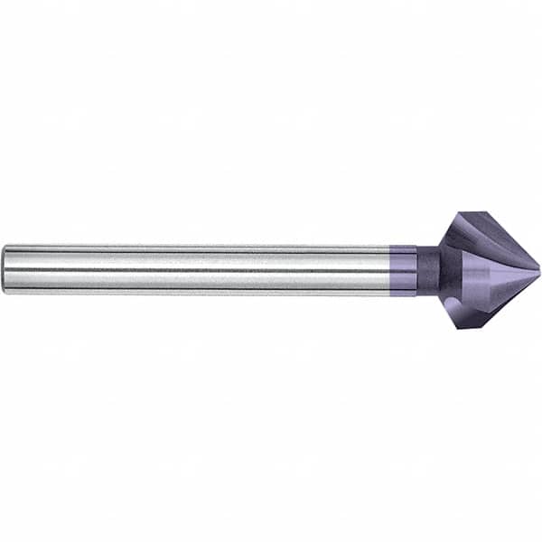 Magafor - 12.4mm Head Diam, 25/64" Shank Diam, 90° Cobalt Countersink - Industrial Tool & Supply