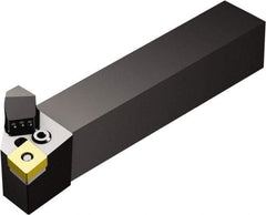 Sandvik Coromant - PCLNR/L..HP, Left Hand Cut, -5° Lead Angle, 25mm Shank Height x 25mm Shank Width, Negative Rake Indexable Turning Toolholder - 150mm OAL, CNMG 16 06 12, CNMG 543 Insert Compatibility, Series T-Max P - Industrial Tool & Supply