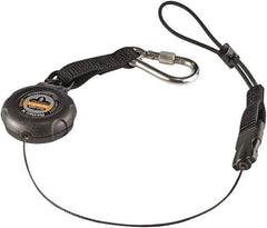 Ergodyne - Fall Protection Lanyard - Black - Industrial Tool & Supply