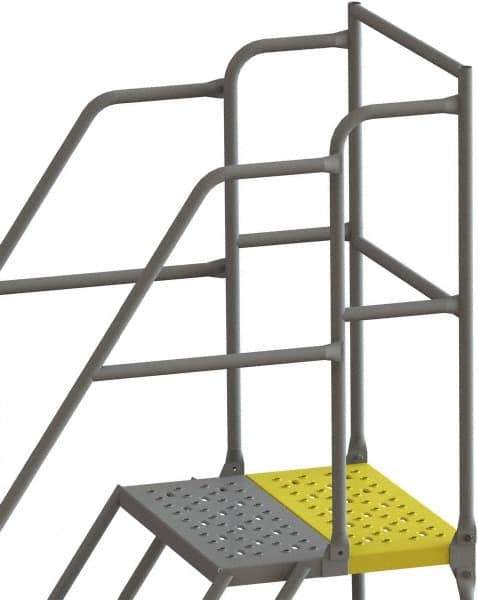 TRI-ARC - Deep Top Ladder Kit - For Use with Forward Descent Serrated Rolling Ladder - Industrial Tool & Supply