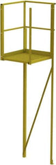 TRI-ARC - 80" 8 Step Turn Platform - Crossover, 1,000 Lb Capacity, 80" Platform Height, 30" Base Width x 30-1/2" Base Depth, Perforated Tread - Industrial Tool & Supply