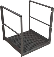 TRI-ARC - 44" Bridge Span - Rooftop, 500 Lb Capacity, 44" Platform Height, 42" Base Width x 40" Base Depth, Serrated - Industrial Tool & Supply