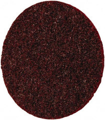 3M - 5" Diam, Aluminum Oxide Hook & Loop Disc - Medium Grade, Nonwoven, - Industrial Tool & Supply