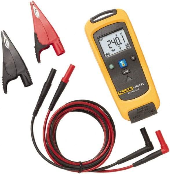 Fluke - FLK-V3000 FC, Digital True RMS Wireless Clamp Meter - Industrial Tool & Supply