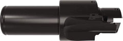 Allied Machine and Engineering - AND10050, MS 33649, SAE AS5202 Standard, 1-3/16-12, 14 Tube Dash Number, 60° Porting Angle, 1.211" Pilot Diam, 1-1/4" Shank Diam, Indexable Spade Blade Insert Porting Tool - 2 Porting Inserts, 5.046" Overall Length - Industrial Tool & Supply