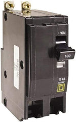 Square D - 125 Amp, 240 VAC, 2 Pole, Bolt On Miniature Circuit Breaker - 4-2/0 AWG - Industrial Tool & Supply
