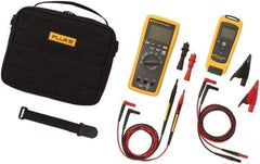 Fluke - 7 Piece, FC Wireless AC Voltage Kit - 1,000 Volt Max, LCD Display - Industrial Tool & Supply