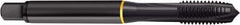 Guhring - #6-32 UNC, Oxide Finish, Cobalt Spiral Point Tap - Plug Chamfer, Right Hand Thread, 2" OAL, 0.472" Thread Length, 0.141" Shank Diam, 2B/3B Class of Fit, Series 4402 - Exact Industrial Supply
