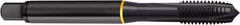 Guhring - 5/8-18 UNF, Oxide Finish, Cobalt Spiral Point Tap - Plug Chamfer, Right Hand Thread, 3.811" OAL, 0.866" Thread Length, 0.48" Shank Diam, 2B/3B Class of Fit, Series 4405 - Exact Industrial Supply