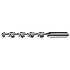 #11 RHS / RHC HSS 135 Degree Split Point Deep Hole Parabolic Drill - Bright - Industrial Tool & Supply