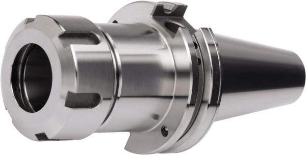 Accupro - 0.99mm to 12.97mm Capacity, 6" Projection, CAT40 Dual Contact Taper, ER20 Collet Chuck - 8-11/16" OAL - Exact Industrial Supply