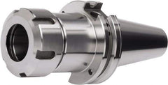 Accupro - 0.99mm to 12.97mm Capacity, 6" Projection, CAT40 Dual Contact Taper, ER20 Collet Chuck - 8-11/16" OAL - Exact Industrial Supply