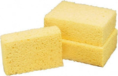 Ability One - 5-3/4" Long x 1-3/4" Wide x 1" Thick Scouring Sponge - Non-Abrasive, Tan - Industrial Tool & Supply