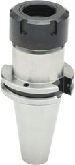 Parlec - 0.5mm to 10mm Capacity, 4.22" Projection, CAT40 Taper Shank, ER16 Collet Chuck - 6.91" OAL - Exact Industrial Supply