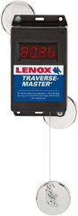 Lenox - Saw Feed Rate Meter - Includes 12 VDC Power Supply & Battery, For Use with Bandsaws - Industrial Tool & Supply