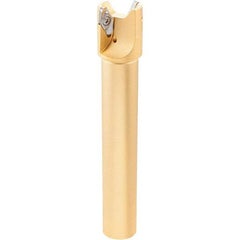 Iscar - 2.37, 2.42, 2.51" Cut Diam, 3/4" Arbor Hole, 2.5mm Max Depth of Cut, 42° Indexable Chamfer & Angle Face Mill - 4 Inserts, OE.. 060405\xB6OEMW 060405-AETN\xB6REMT 1505-LM-76 Insert, Right Hand Cut, 4 Flutes, Through Coolant, Series Heliocto - Industrial Tool & Supply
