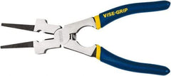 Irwin - 10" OAL, 2-3/4" Jaw Length x 3-1/2 Jaw Width, Side Cutting Welding Pliers - Combination Jaw - Industrial Tool & Supply
