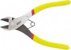 Clauss - 7" OAL, Diagonal Cutter - 3/4" Jaw Length x 1/2" Jaw Width, Hot Forged Carbon Steel Handle - Industrial Tool & Supply