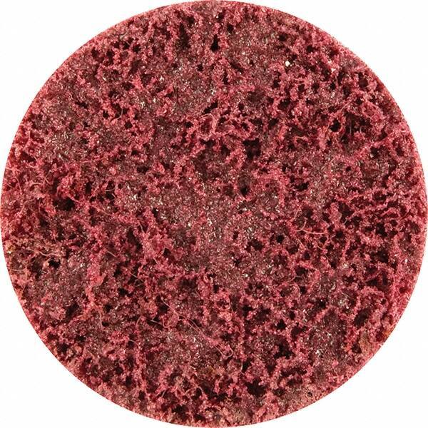 Norton - 4-1/2" Diam, Aluminum Oxide Hook & Loop Disc - Medium Grade, Nonwoven, - Industrial Tool & Supply