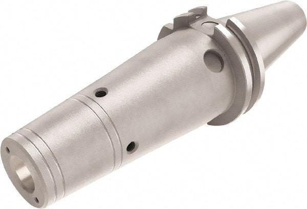 Seco - 12mm Hole Diam, CAT40 Taper Shank Shrink Fit Tool Holder & Adapter - 55.88mm Projection, 27mm Nose Diam, Through Coolant - Exact Industrial Supply