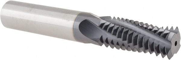 Allied Machine and Engineering - 7/8-9 UN, 0.62" Cutting Diam, 4 Flute, Solid Carbide Helical Flute Thread Mill - Internal/External Thread, 1-3/8" LOC, 4" OAL, 5/8" Shank Diam - Industrial Tool & Supply