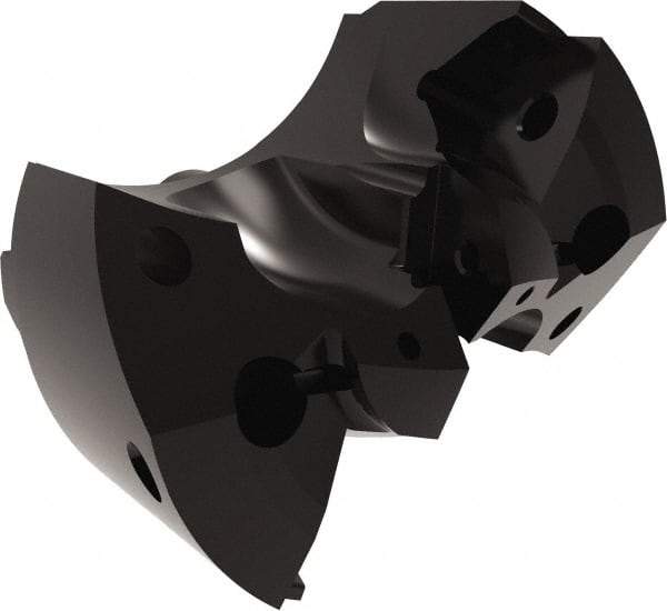 Allied Machine and Engineering - Series APX 57, 59.53mm Max Diam Pilot Insert Drill Head - T-A 1 Pilot Drill, 15/16" Pilot Drill Diam, 2 Nonpilot Inserts - Industrial Tool & Supply