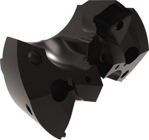Allied Machine and Engineering - Series APX 51, 54mm Max Diam Pilot Insert Drill Head - T-A 1 Pilot Drill, 15/16" Pilot Drill Diam, 2 Nonpilot Inserts - Industrial Tool & Supply