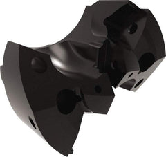 Allied Machine and Engineering - Series APX 51, 55mm Max Diam Pilot Insert Drill Head - T-A 1 Pilot Drill, 15/16" Pilot Drill Diam, 2 Nonpilot Inserts - Industrial Tool & Supply